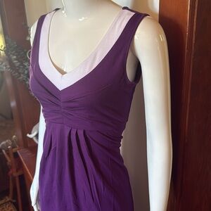 NWT northern reflections size small Chic Purple Sleeveless V-Neck Dress